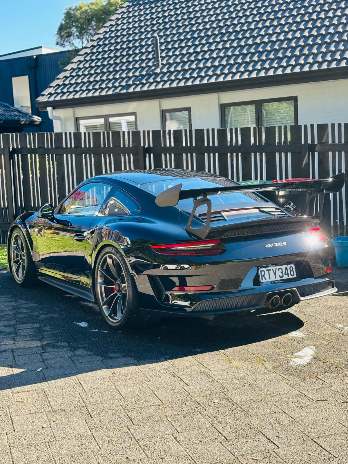 Porsche GT3 RS ceramic coating Tauranga